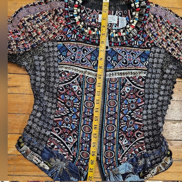 Byron Lars Multicolor Patterned Jacket - Picture 13 of 15